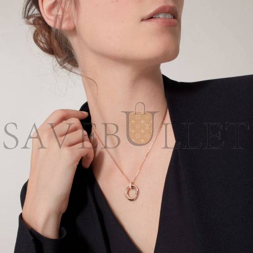 Ca*t*er  trinity necklace b7058700