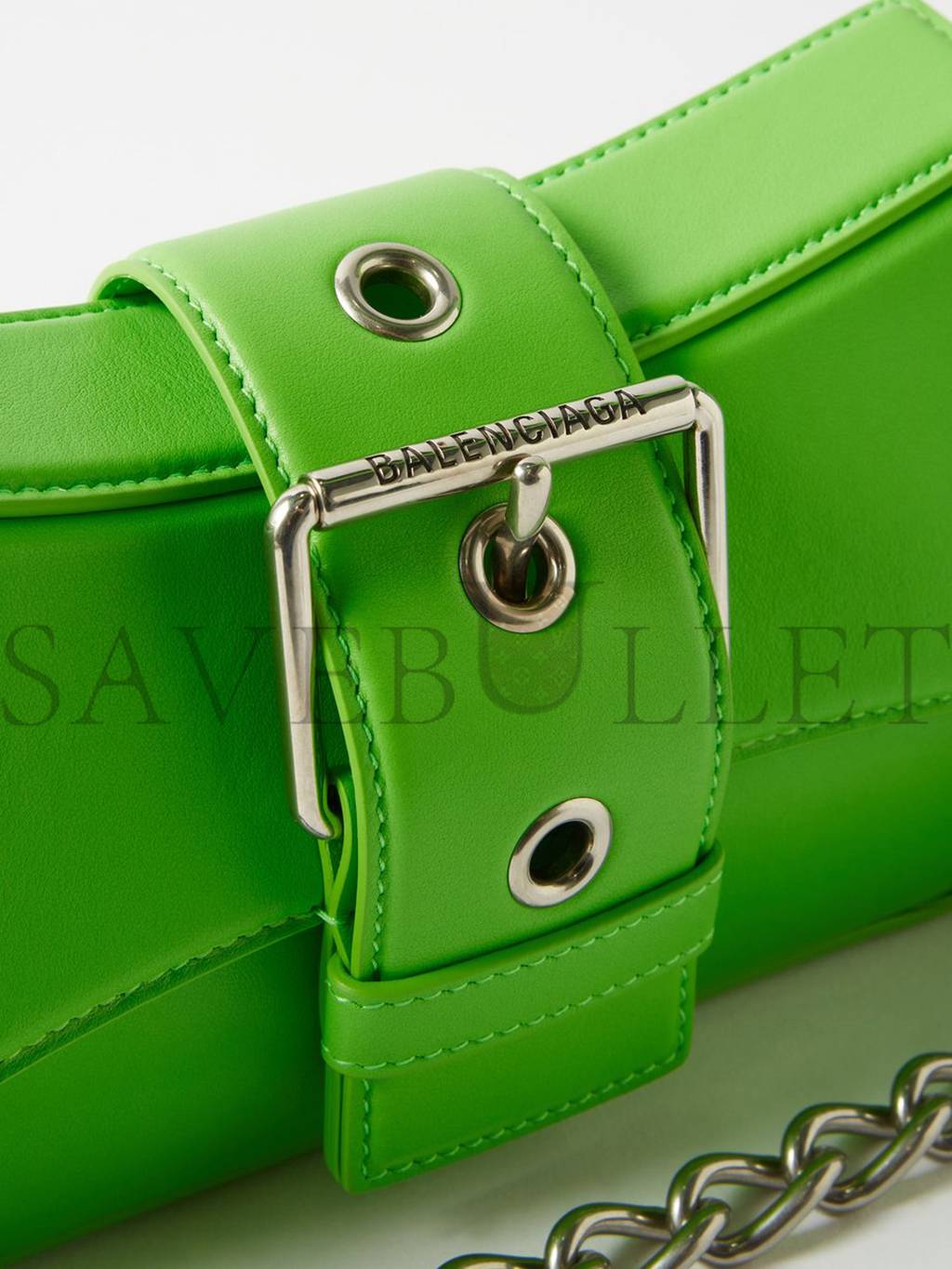 Ba*len*cia*ga green lindsay s leather shoulder bag matchesfashion us (28*11*5cm)