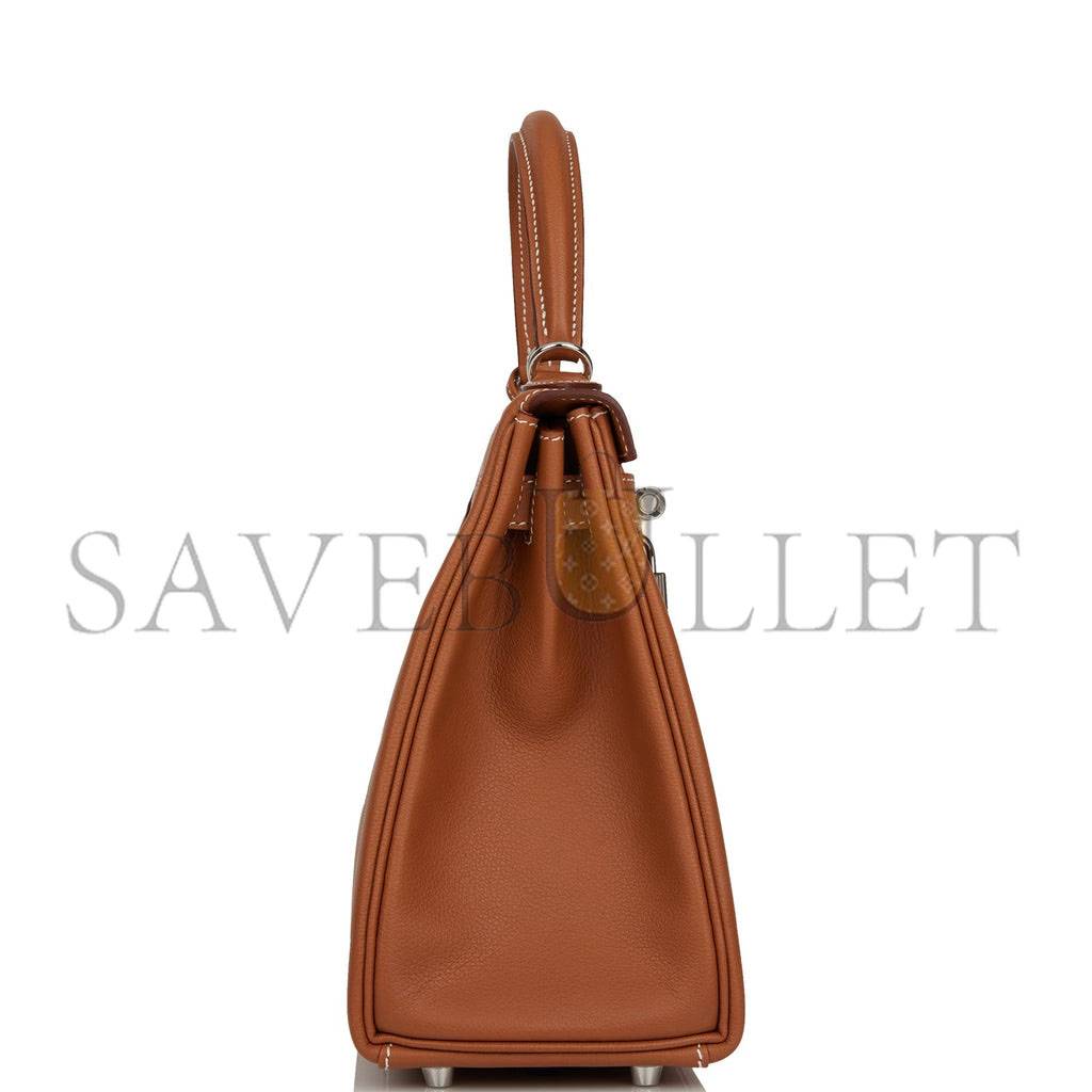 H**mes kelly retourne 28 gold evercolor palladium hardware (28*22*10cm)