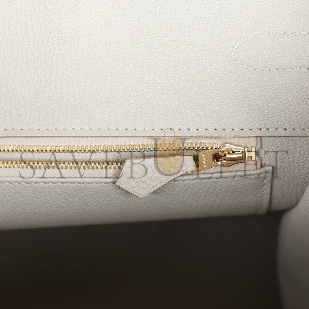 H**mes birkin 35 gris perle togo gold hardware 39891068813406 (35cm)