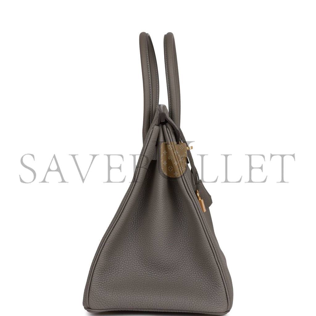 H**mes birkin 35 gris meyer togo gold hardware 39880414560350 (35cm)