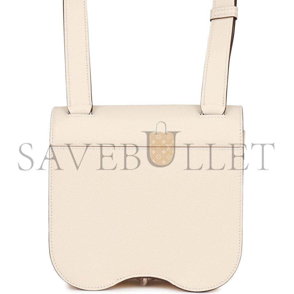 H**mes mini della cavallera nata epsom palladium hardware (18*16*5cm)