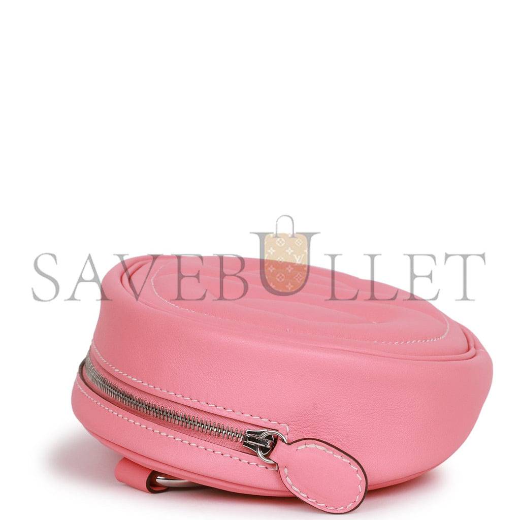 H**mes in-the-loop belt bag rose d