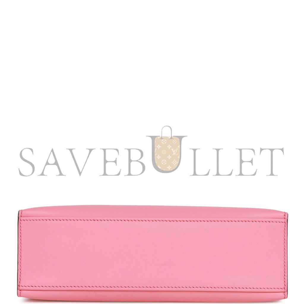 H**mes mini kelly pochette rose d