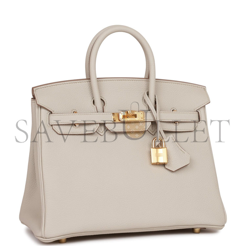 H**mes birkin 25 beton togo gold hardware handmade(25*19*12cm)