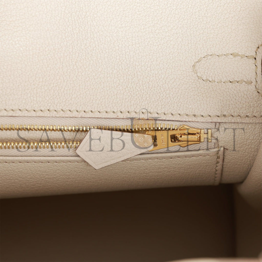 H**mes birkin 25 beton togo gold hardware handmade(25*19*12cm)