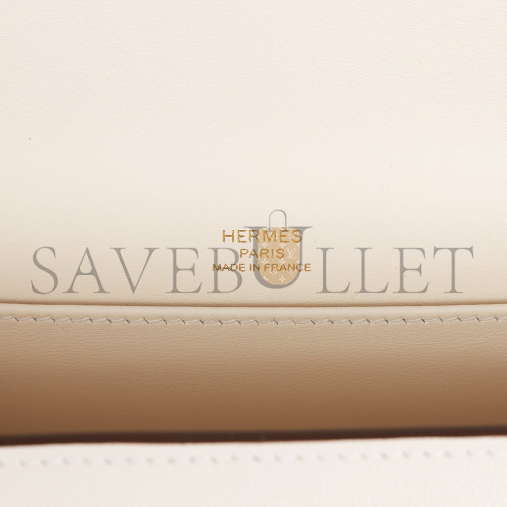 H**mes geta nata chevre gold hardware (20.3*14*6.4cm)