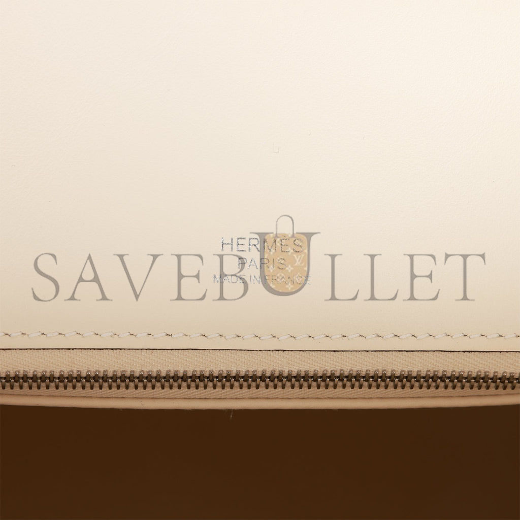 H**mes birkin 30 glycine grizzly and nata swift palladium hardware (30cm)