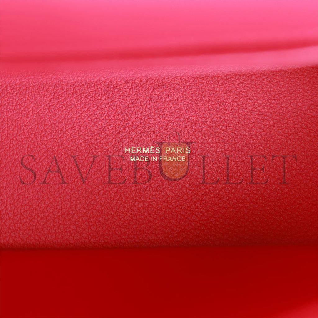 H**mes kelly danse framboise evercolor gold hardware (22*16*7cm)