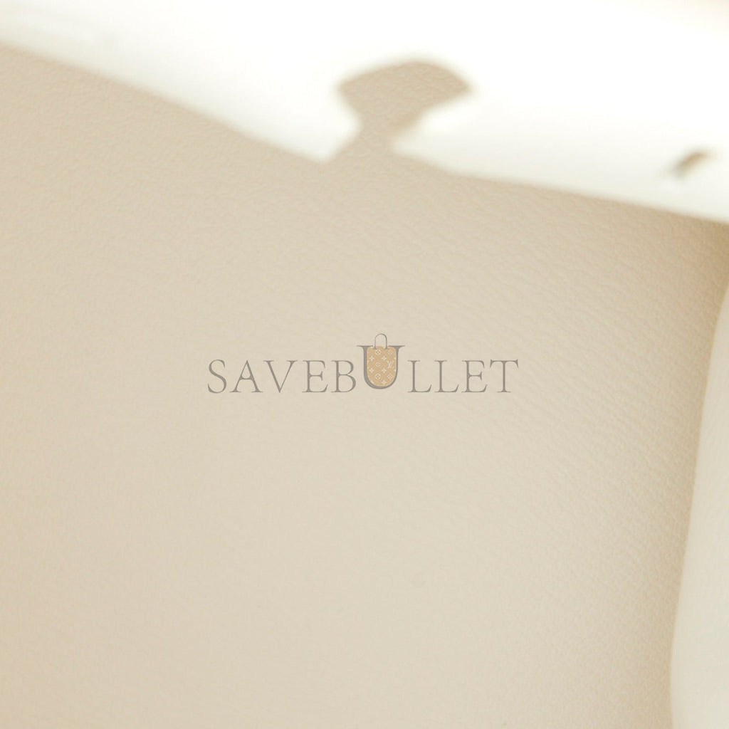 H**mes birkin 35 white clemence gold hardware (35cm)