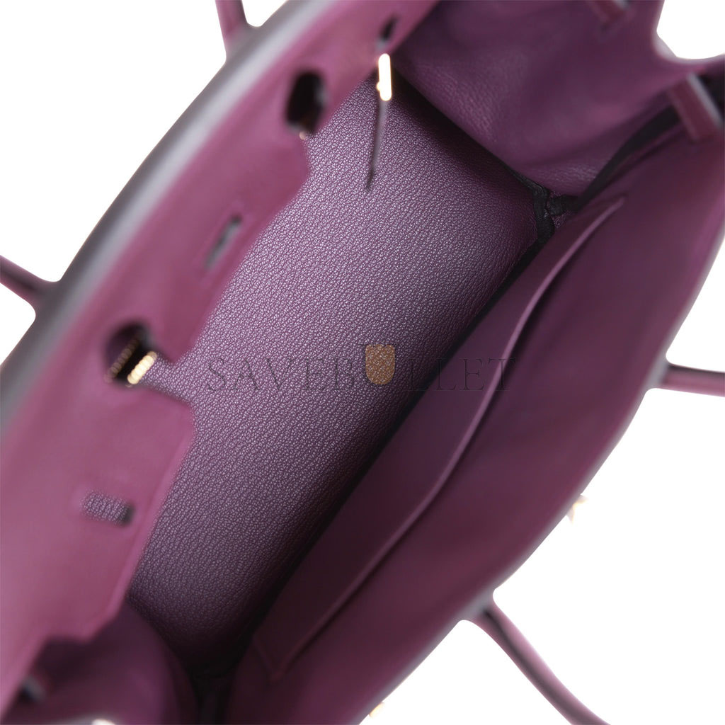 H**mes birkin 25 cassis togo gold hardware (25cm)