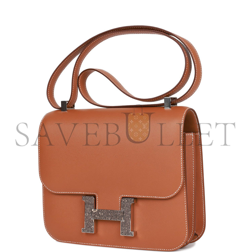 H**mes constance 24 gold madame and lizard palladium hardware 39820978618462 (24cm)