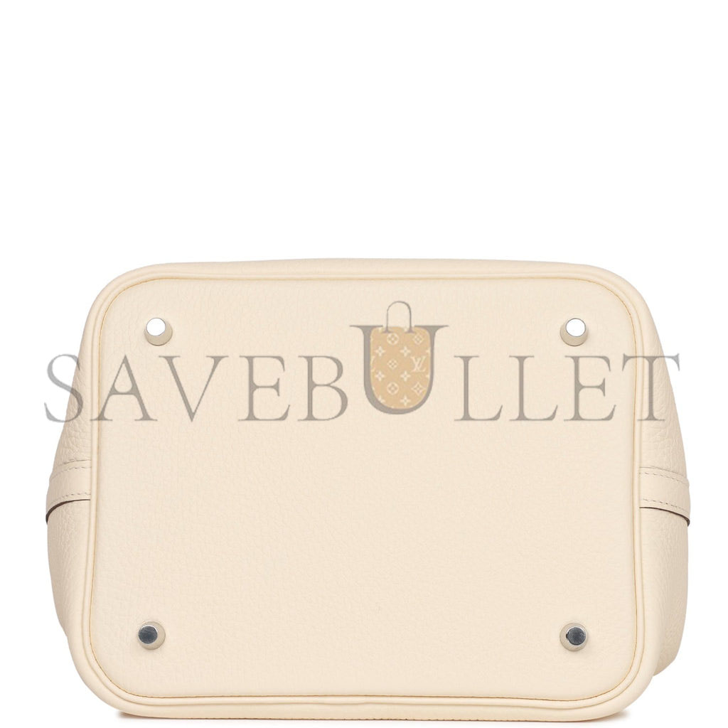 H**mes picotin lock 22 nata clemence palladium hardware (22*21*18cm)