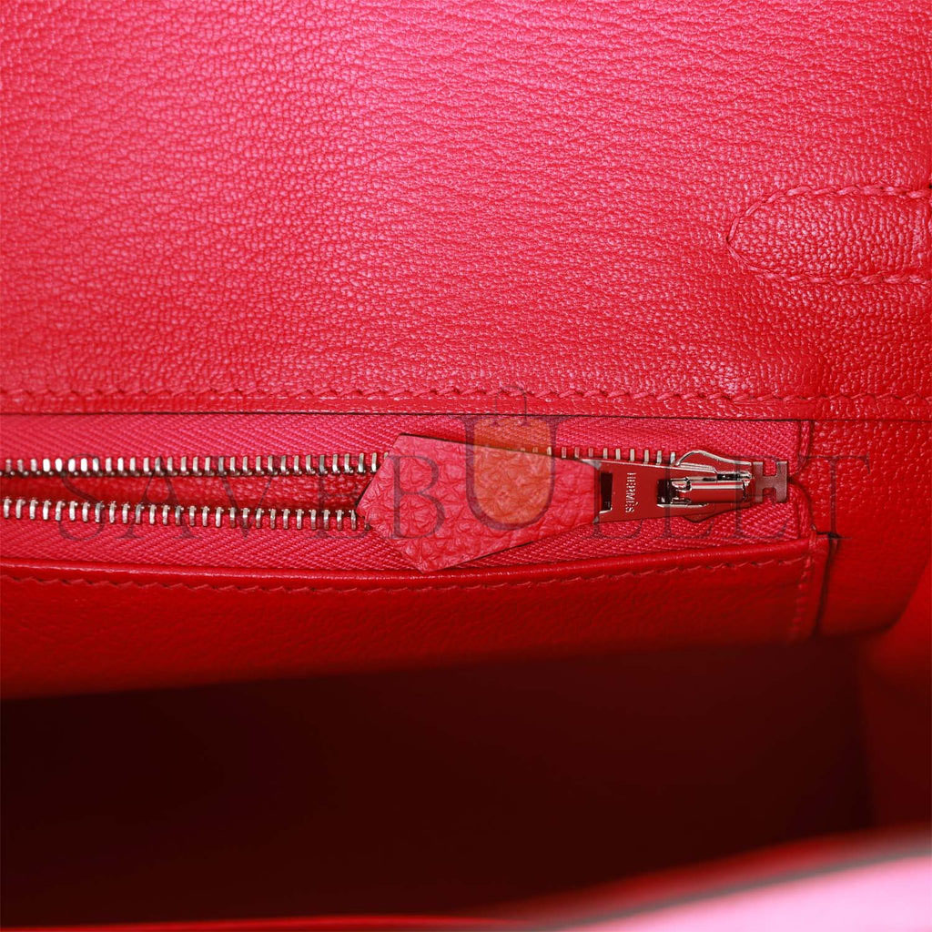 H**mes birkin 25 rose mexico togo palladium hardware (25cm)