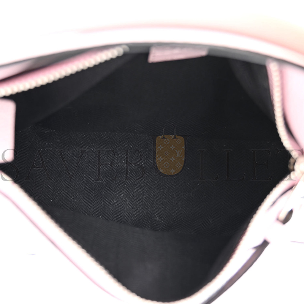 l*ew* calfskin mini puzzle bag icy pink (18*12.5*8cm)