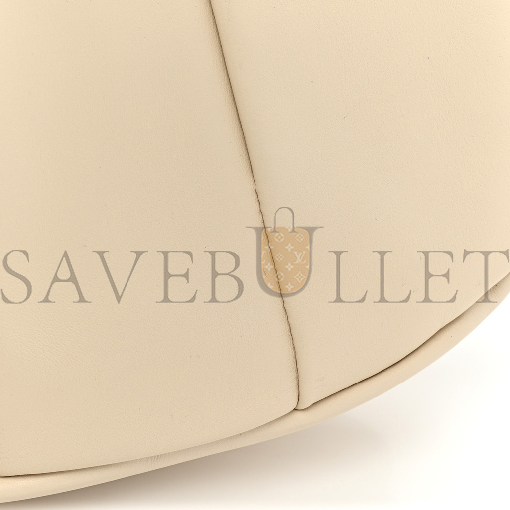 l*ew* shiny nappa calfskin paseo satchel angora (24*18*6cm)