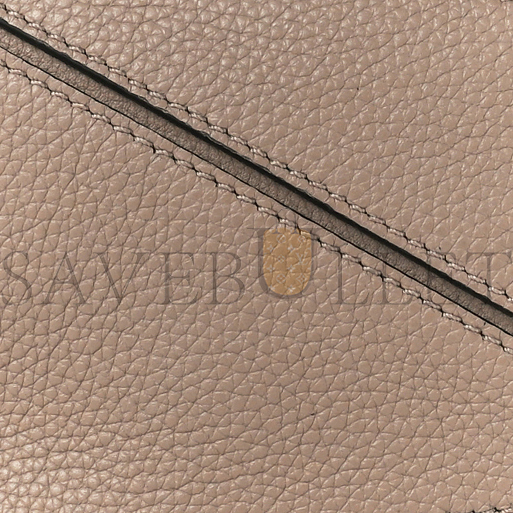 l*ew* calfskin mini puzzle bag sand mink (18*12.5*8cm)