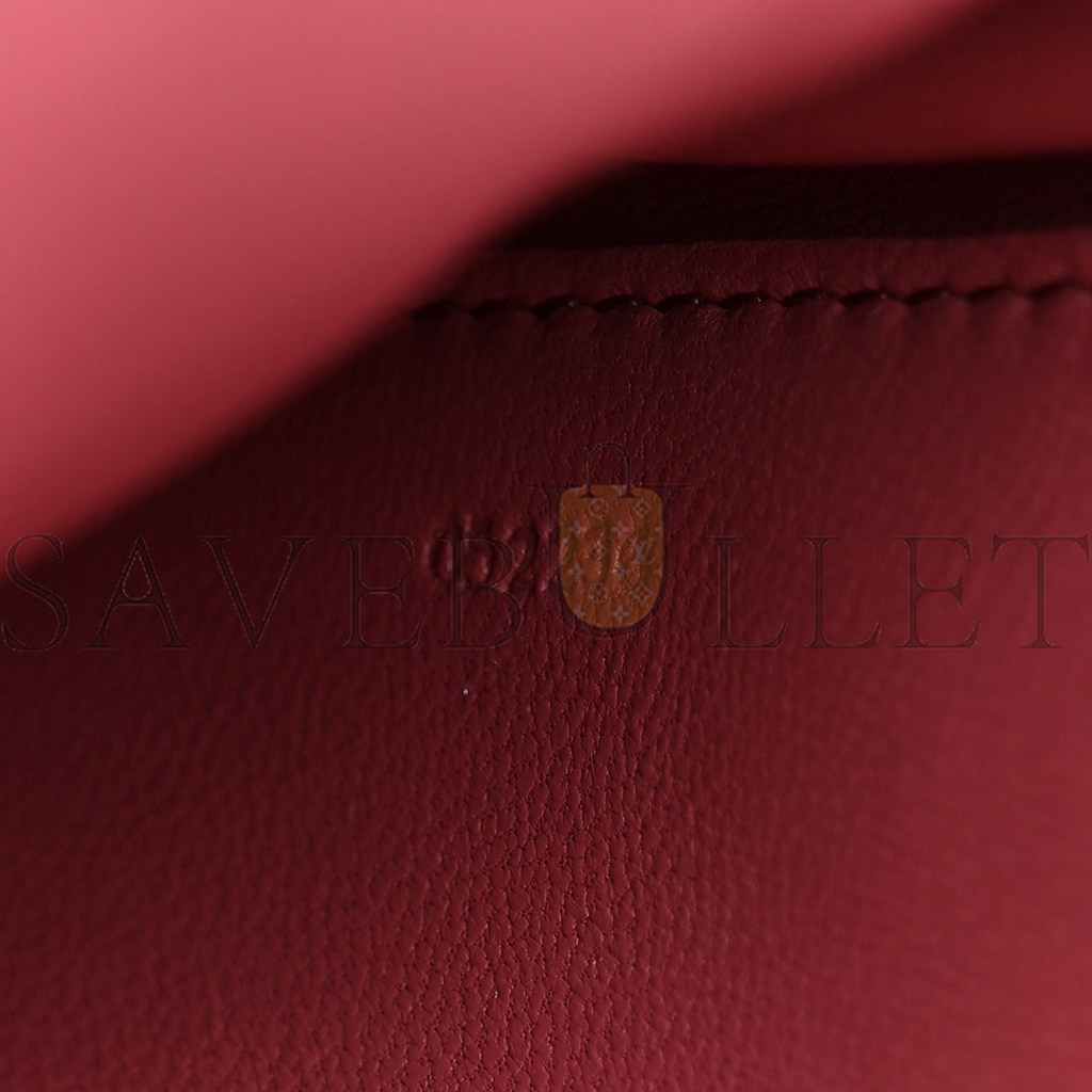 l*ew* lambskin goya puffer bag plumrose (23*18*5cm)