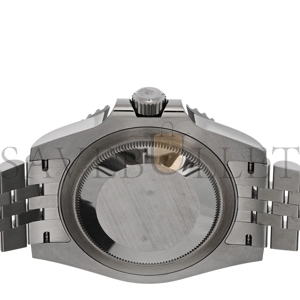 R*l*x stainless steel 40mm oyster perpetual date gmt master Ⅱ &quot;batgirl&quot; watch 126710blnr