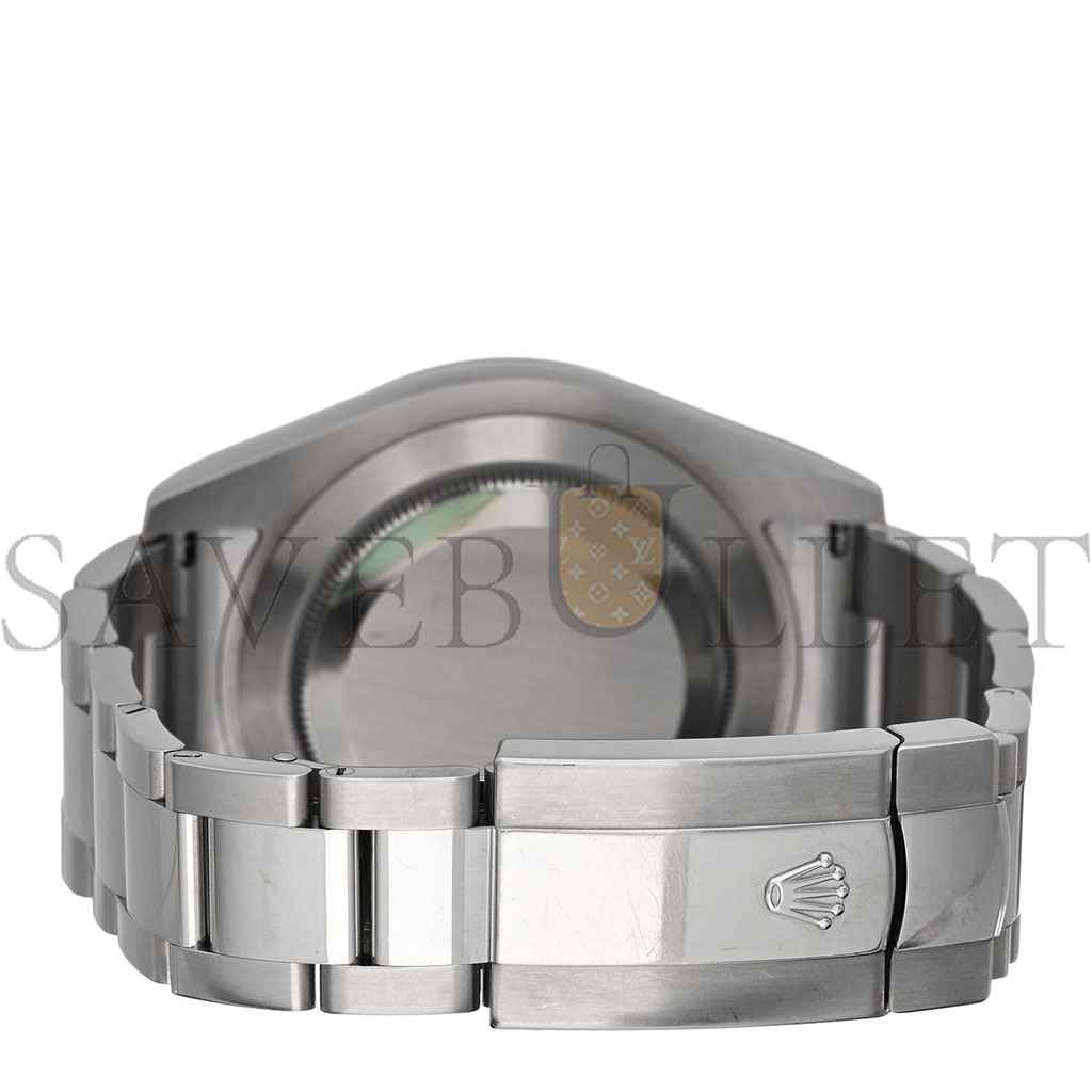 R*l*x stainless steel 18k white gold 41mm oyster perpetual datejust watch blue 116334