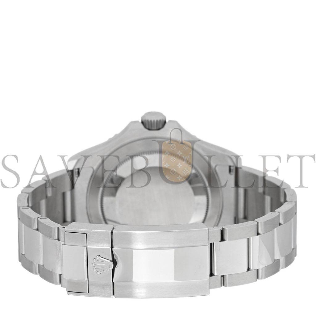 R*l*x stainless steel platinum 40mm oyster perpetual date yacht-master watch slate 126622
