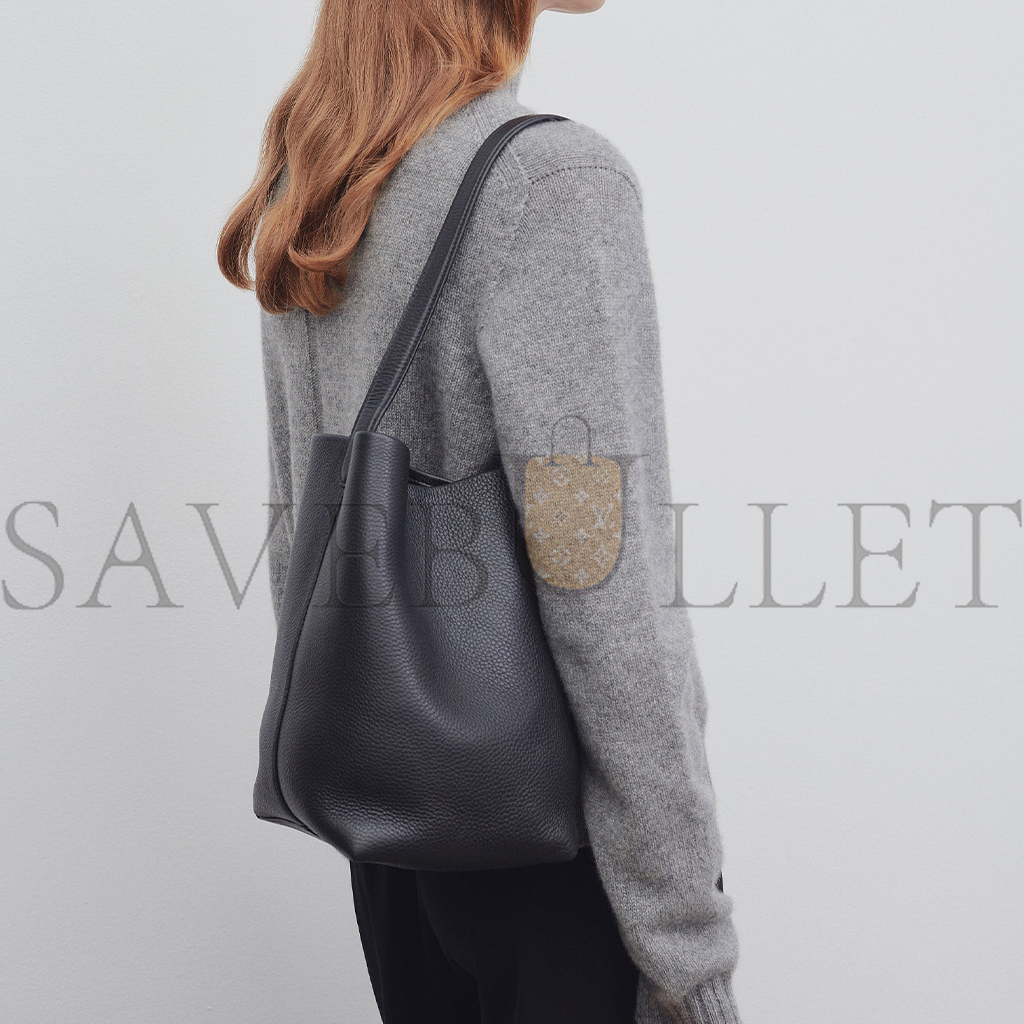T*e R*w medium ns park tote bag in leather black w1313l129blpl (33*28*15cm)