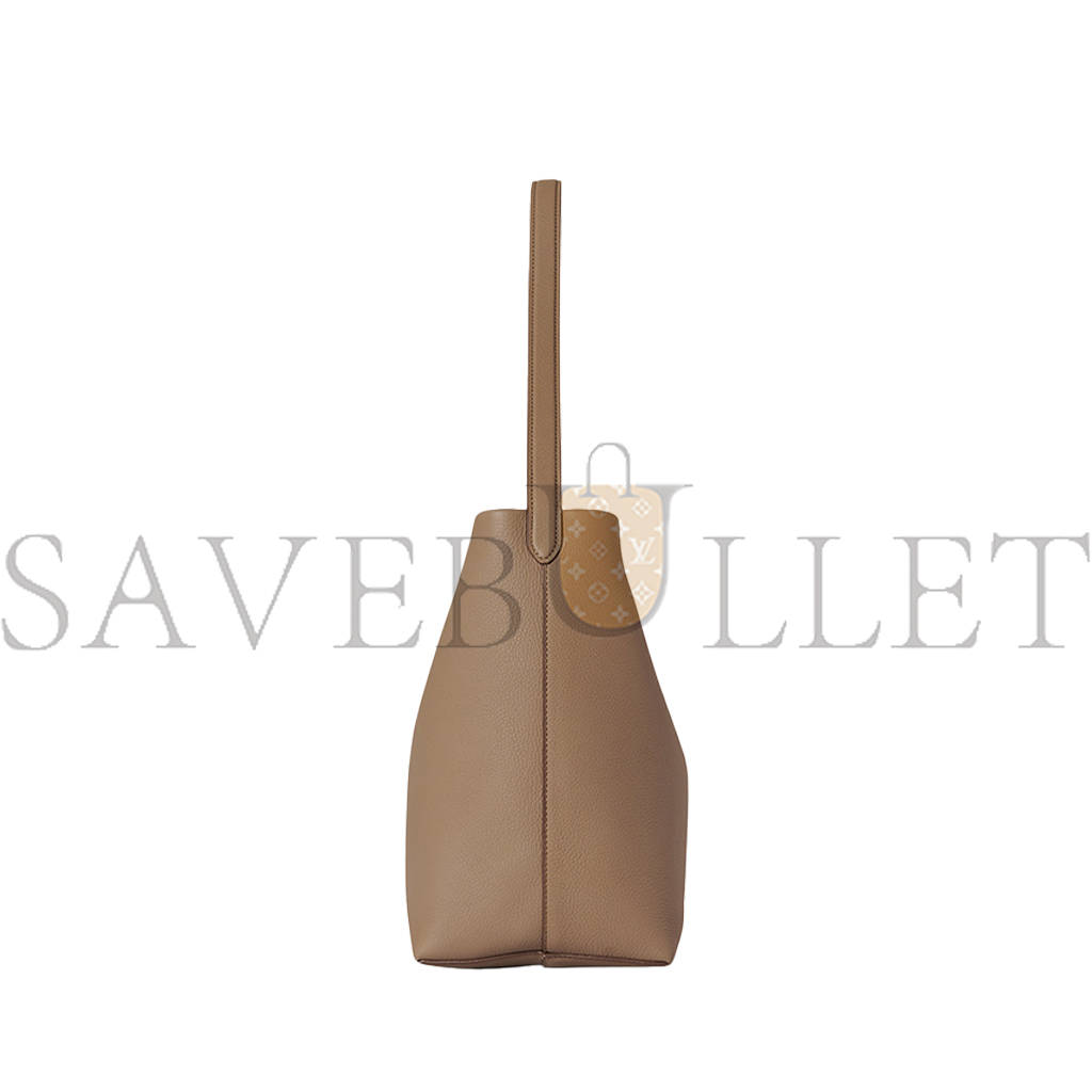 T*e R*w medium ns park tote bag in leather dark taupe w1313l129dtpl (33*28*15cm)