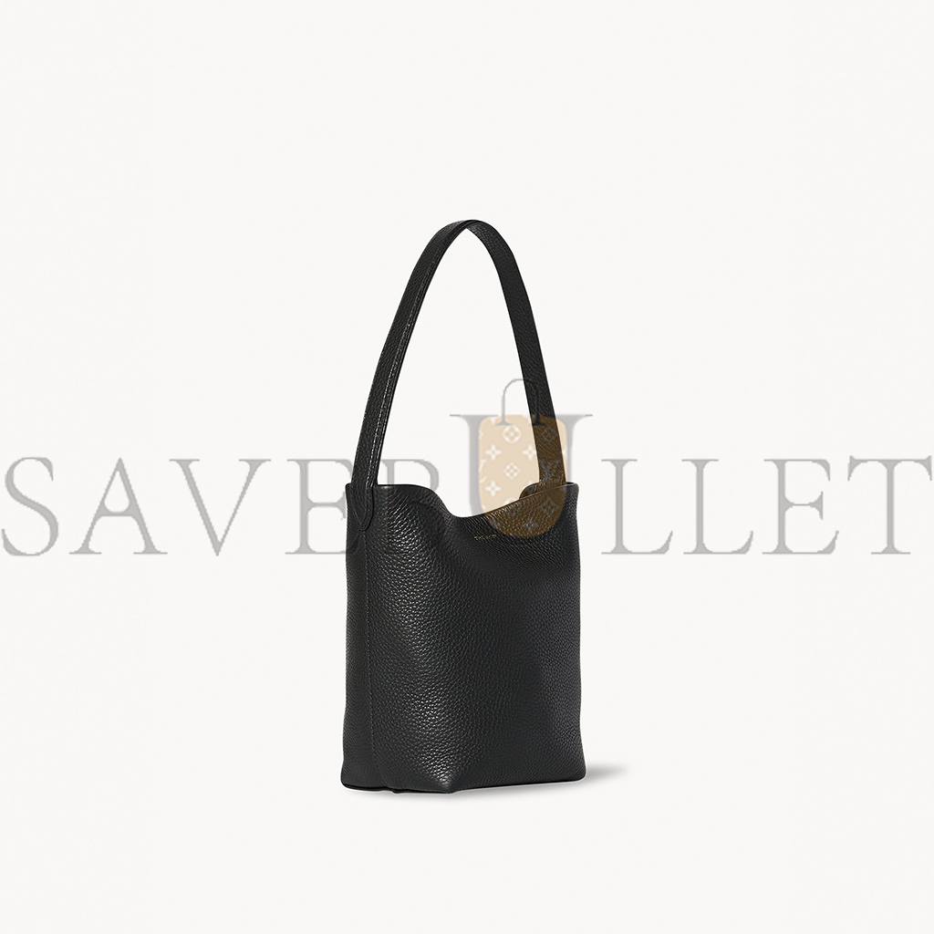 T*e R*w small ns park tote in leather black w1314l129blpl (25*22*12cm)