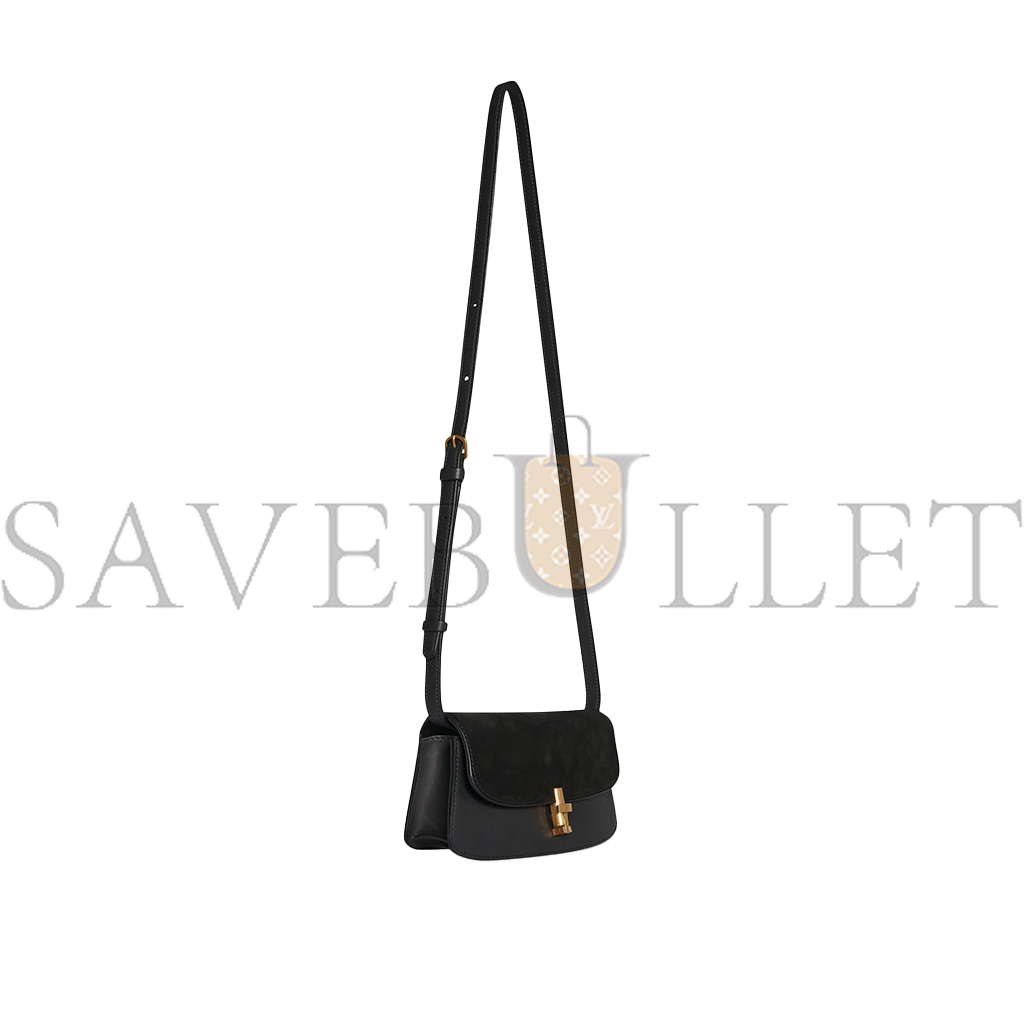 T*e R*w sofia bag in leather black w1569l57l87bag (19*10*5cm)