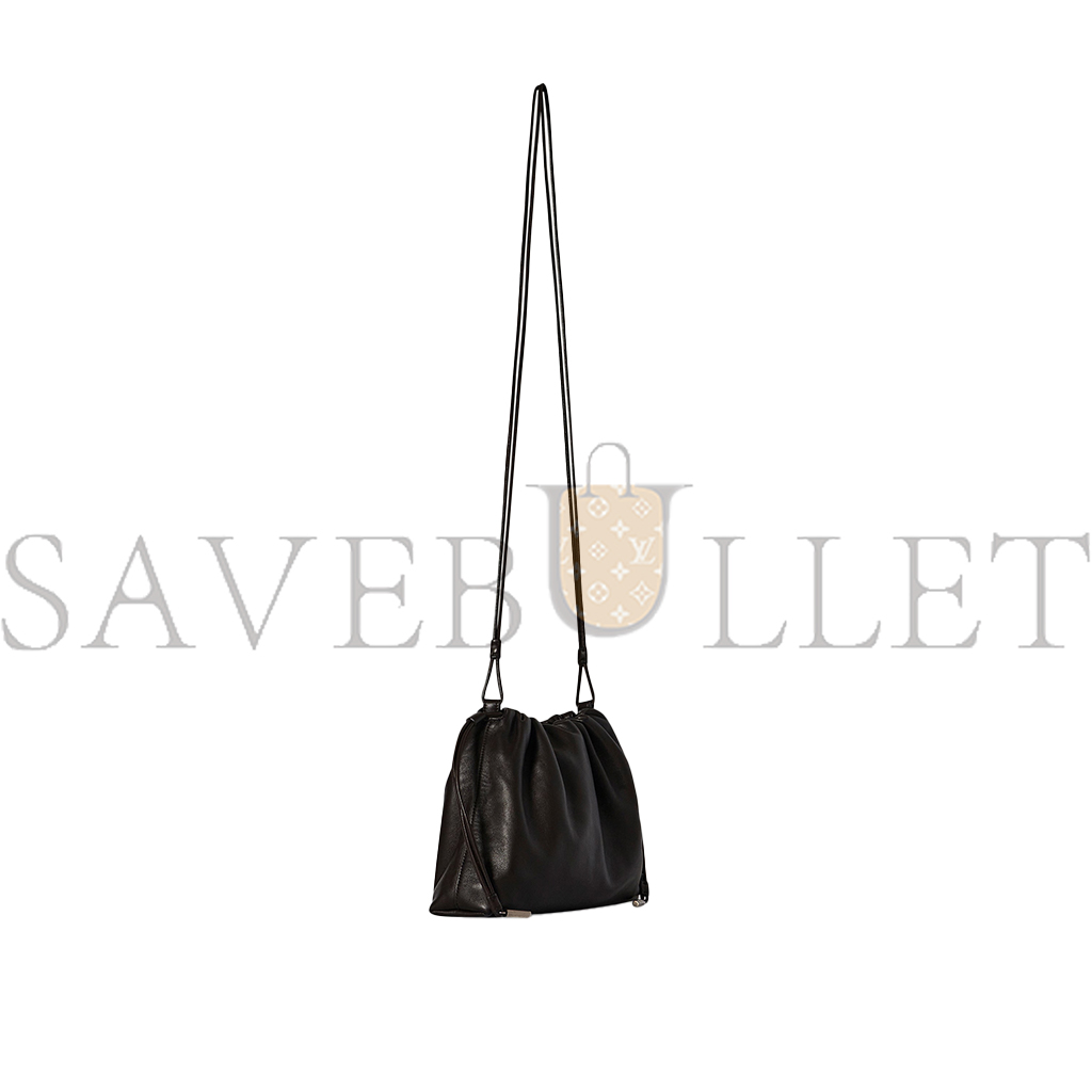 T*e R*w angy bag in leather dark brown w1620l108dbas (30*21*7cm)