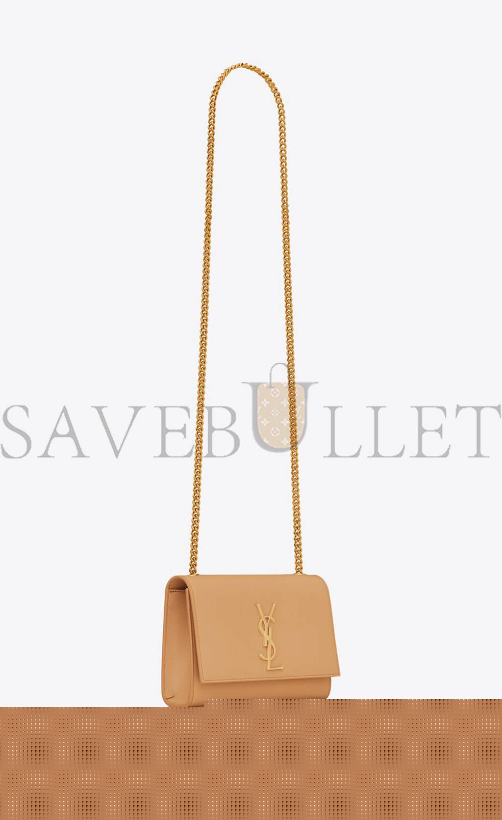 Y*L kate small chain bag in grain de poudre embossed leather 469390bow0w7019 (20*12.5*5cm)