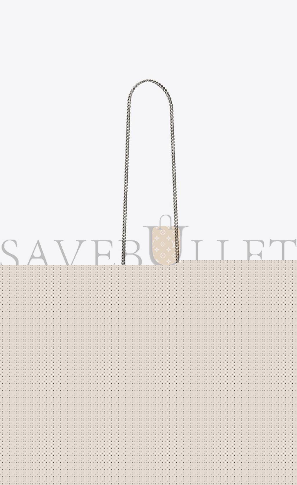 Y*L kate small chain bag with tassel in crocodile-embossed shiny leather 474366dnd0n1000 (20*12.5*5cm)