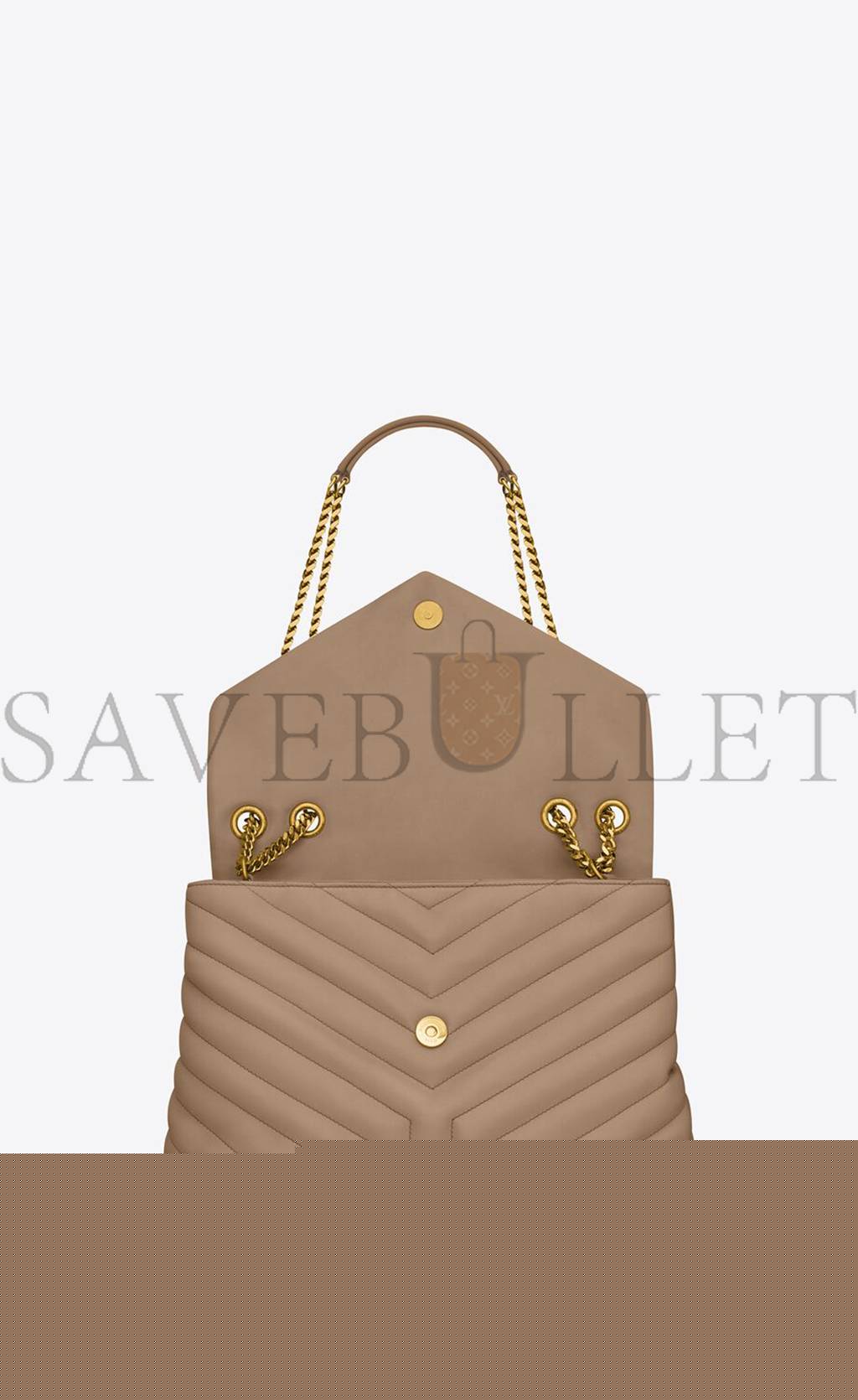 Y*L loulou medium chain bag in quilted leather 574946dv7272826 (32*22*12cm)