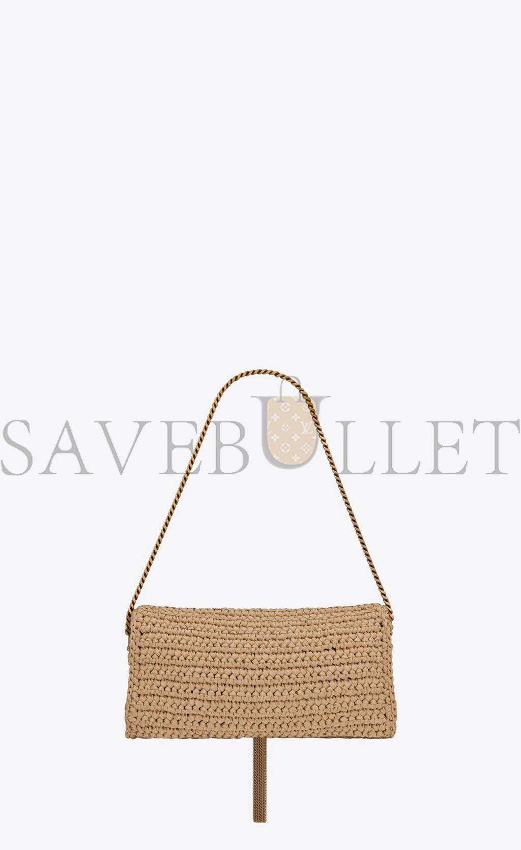 Y*L kate 99 chain bag with tassel in raffia 604276gg6aw7072 (26*13.5*4.5cm)
