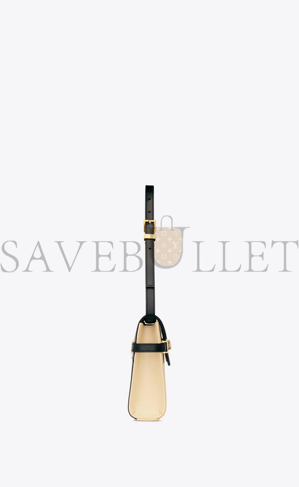 y*l manhattan small shoulder bag in box Sa**t Lau*nt leather 67562616c7w1089 (24*17.5*6cm)