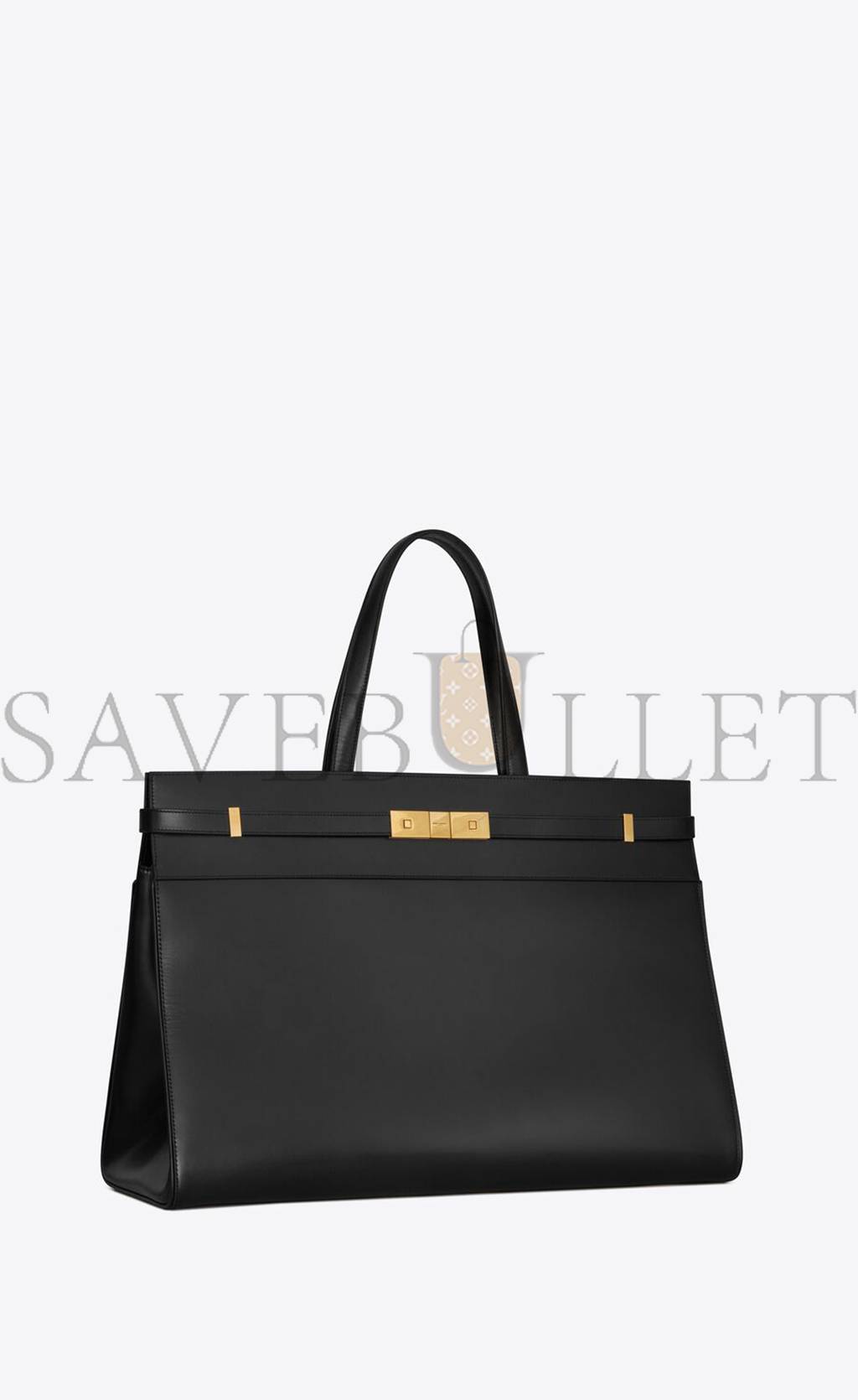 Y*L manhattan large shopping bag in shiny leather 7341350sx0w1000 (50*36*19cm)