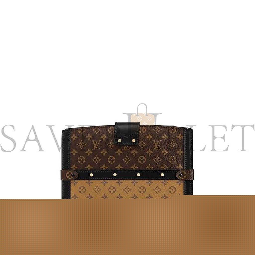 l**is V*t*n trunk clutch handbag m43596 (20*12*5.5cm)