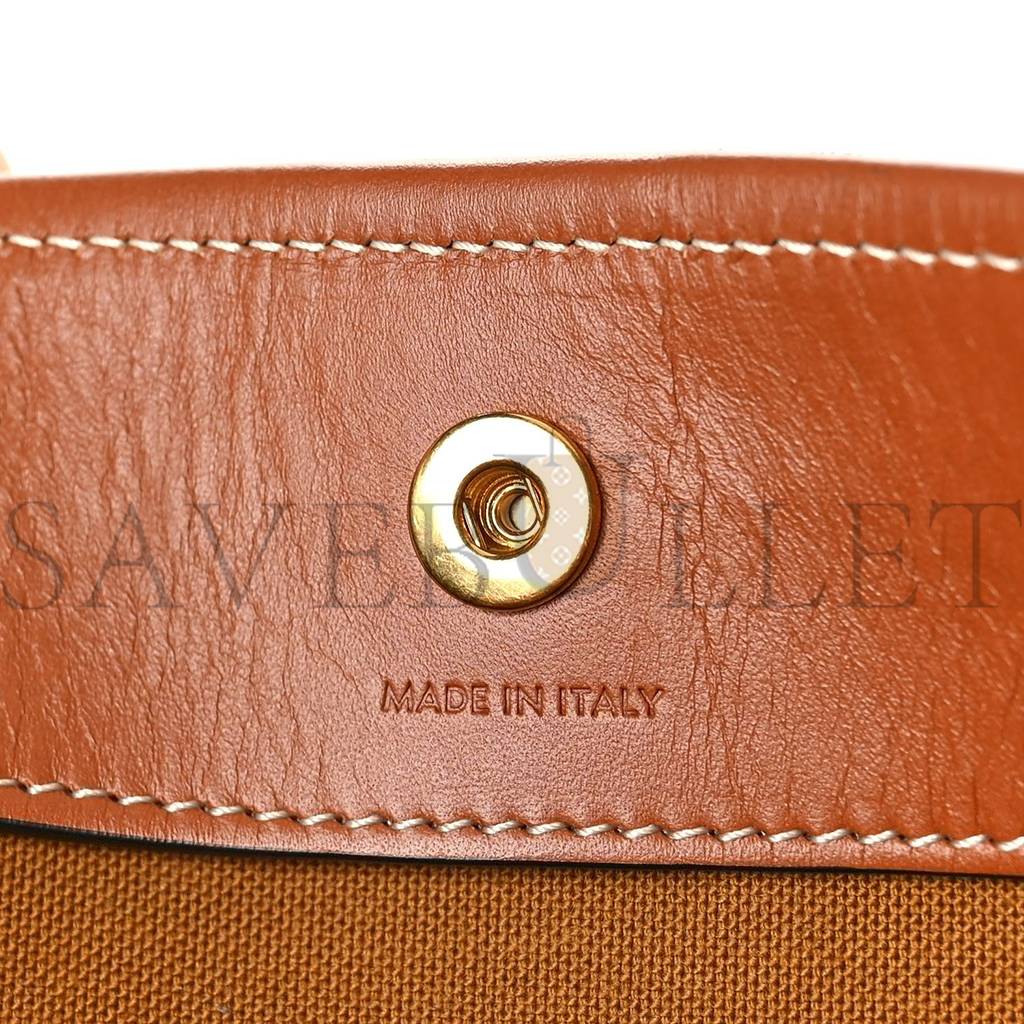 Ce**e triomphe canvas medium cabas bag tan (31*30*18cm)