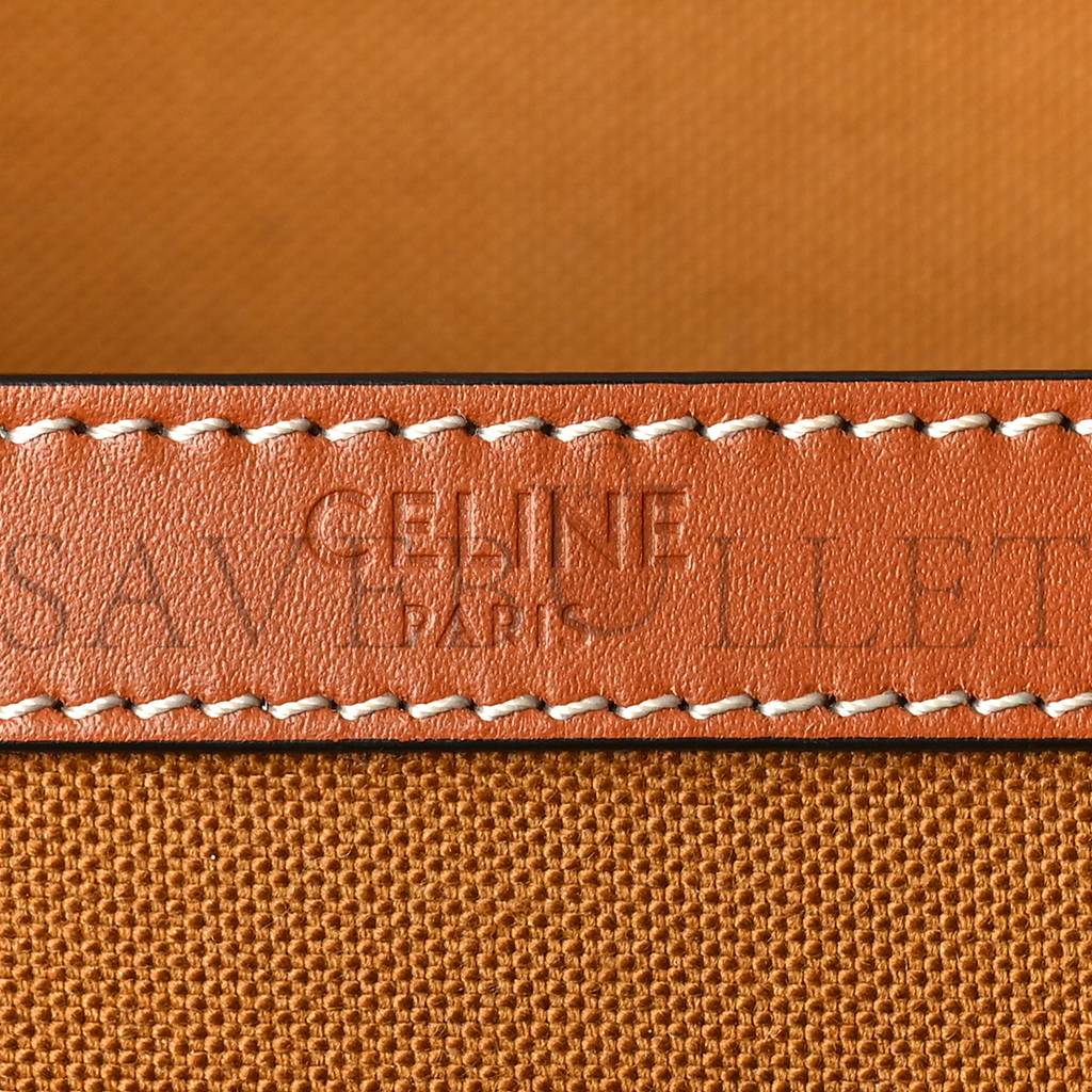 Ce**e triomphe canvas medium cabas bag tan (31*30*18cm)