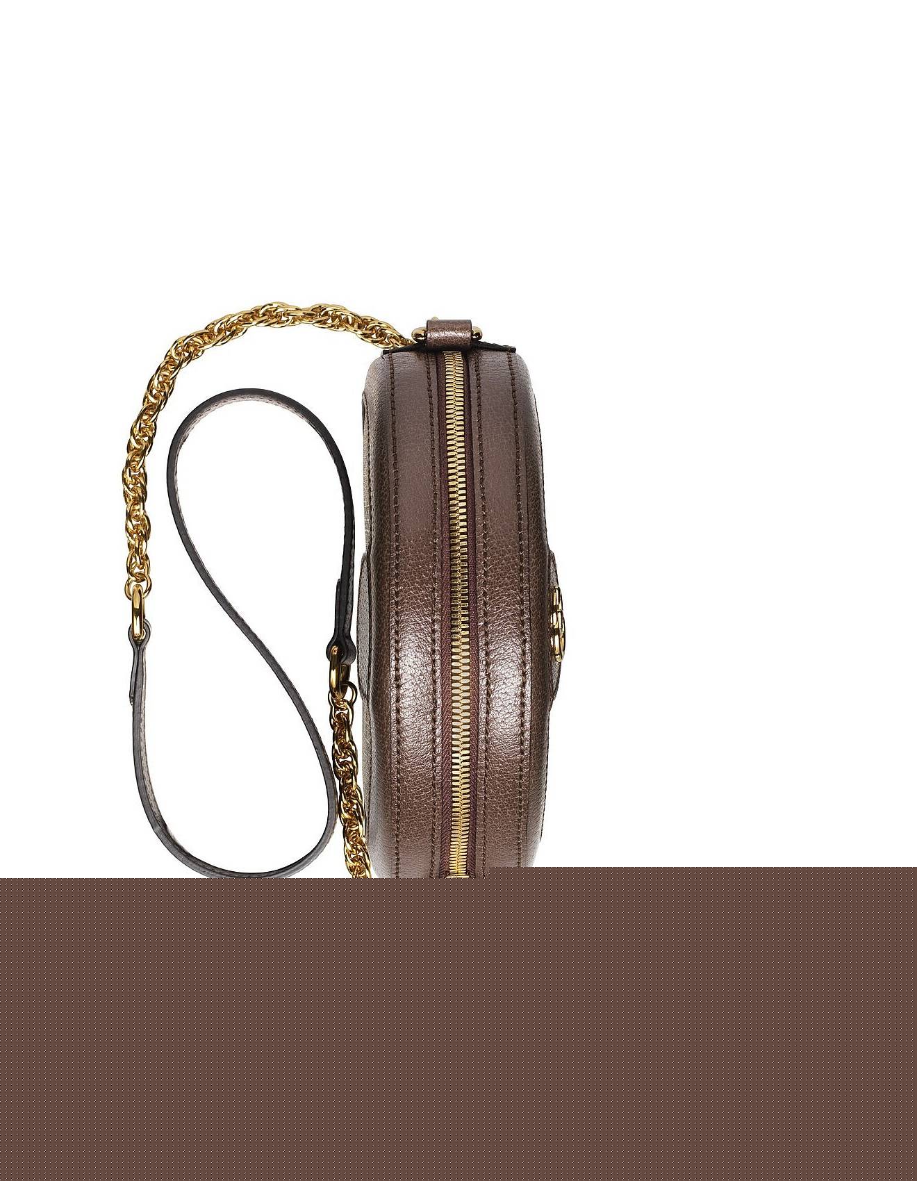 G*u*i ophidia mini gg round shoulder bag 550618  (18*18*4.5cm)