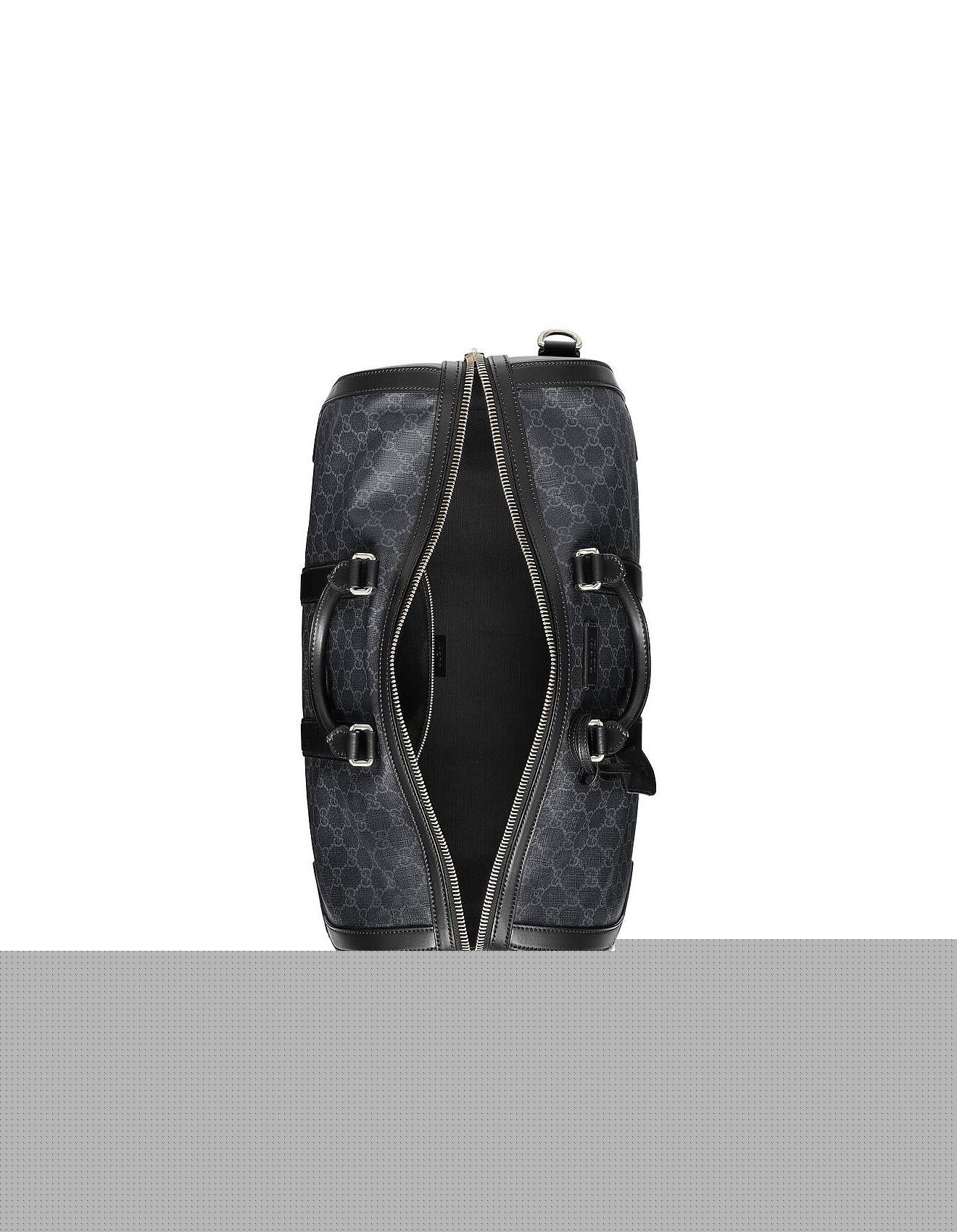 G*u*i gg black carry-on duffle  ‎474131 (44*29*25cm)