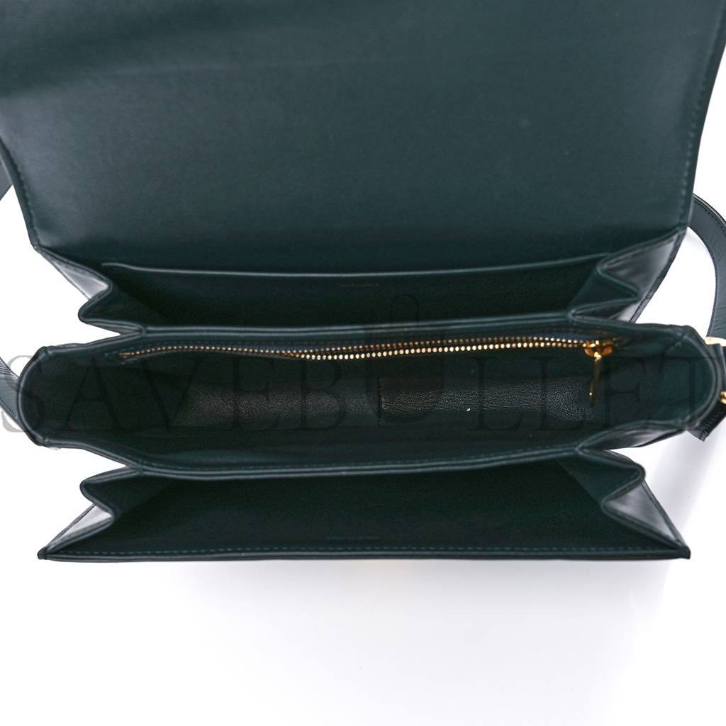 Ce**e shiny calfskin medium triomphe amazone (22*16*7cm)