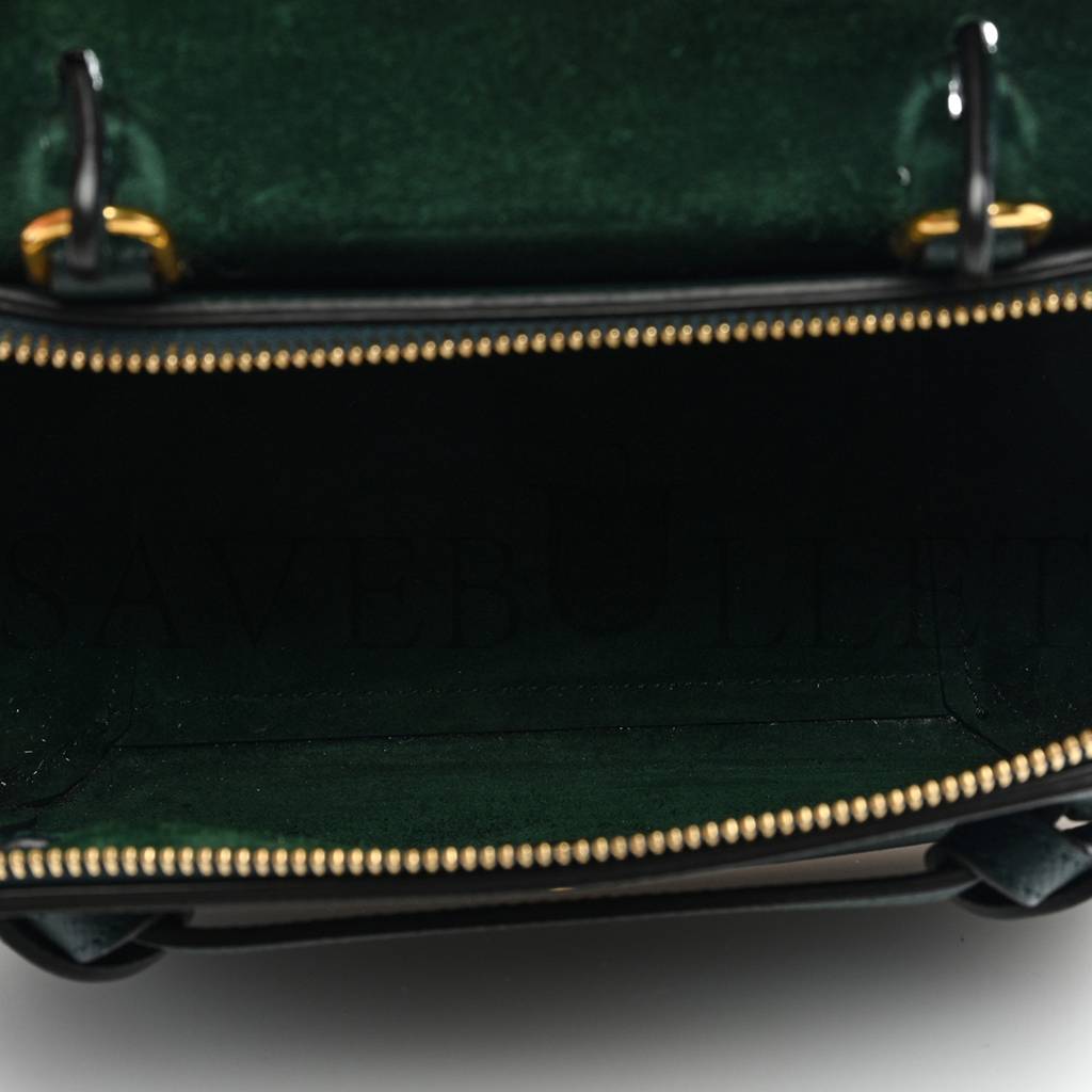 Ce**e grained calfskin nano belt bag amazone (20*19*11cm)