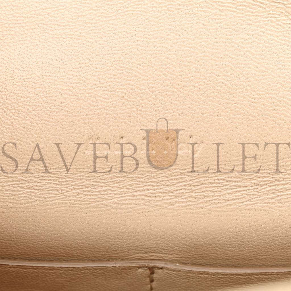 Ce**e grained calfskin medium trotteur light taupe (34*32*25cm)