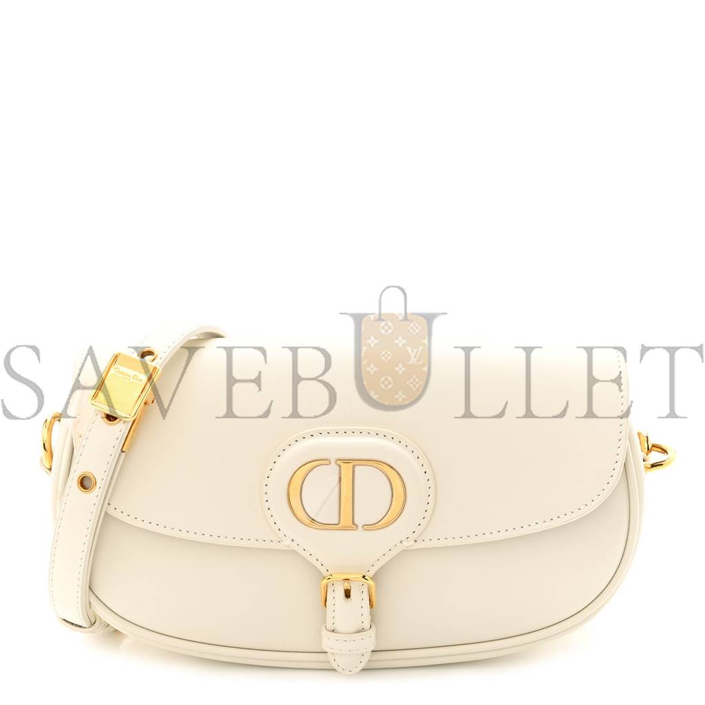 D*or box calfskin east west bobby bag latte (21*12*5.1cm)