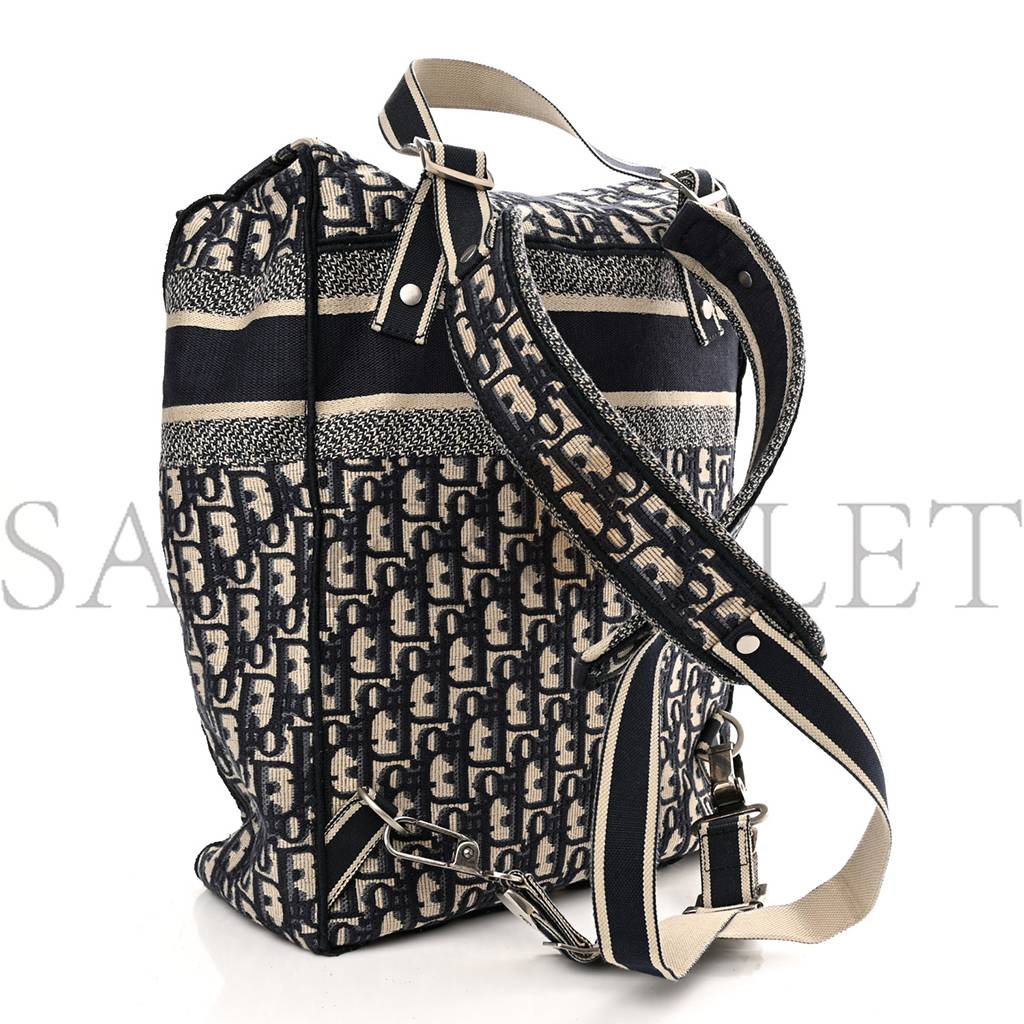 D*or oblique backpack blue white (36*28*11.4cm)