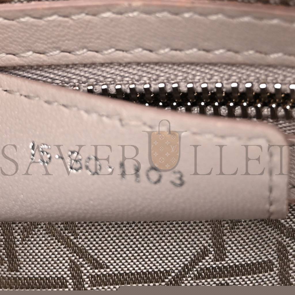 D*or lambskin cannage medium lady D*or grey (23*20*11.4cm)